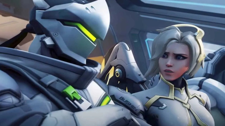 Overwatch 2 Genji and Mercy in trailer