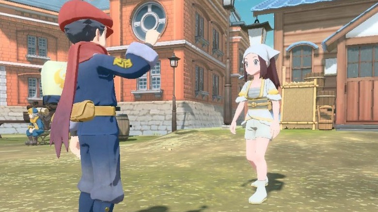 Pokemon Legends: Arceus Rei and Akari