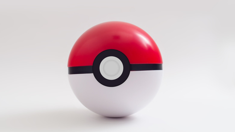Poke Ball replica from Pokemon series