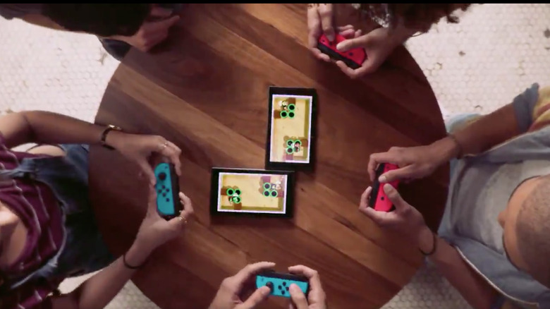 A group of friends with multiple Switches using local Wi-Fi