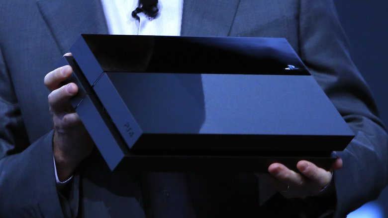 A PlayStation 4 console