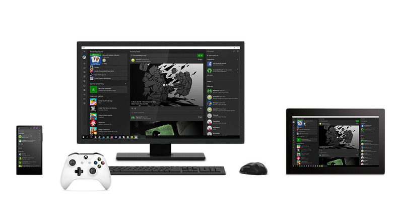 Xbox One on phone, PC, and tablet