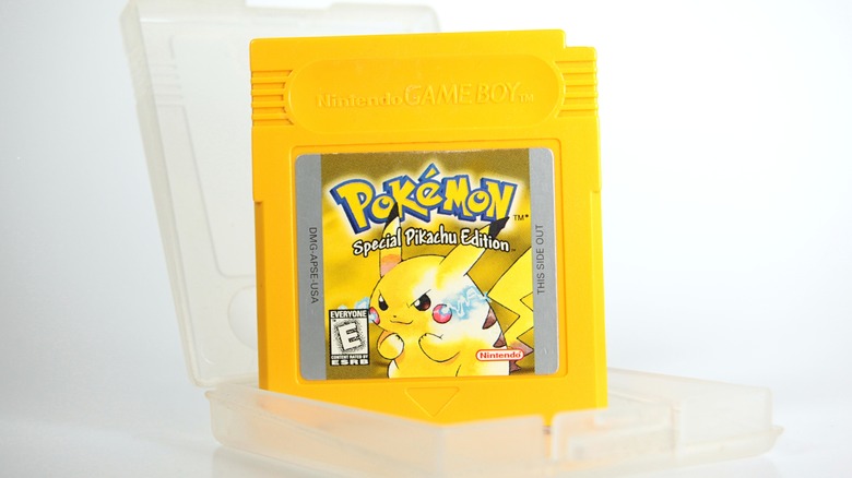A "Pokémon Yellow" cartridge