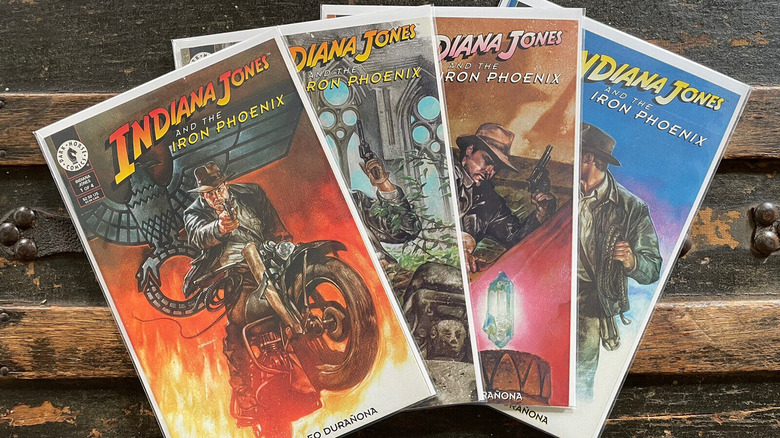 Indiana Jones Iron Phoenix comic issues