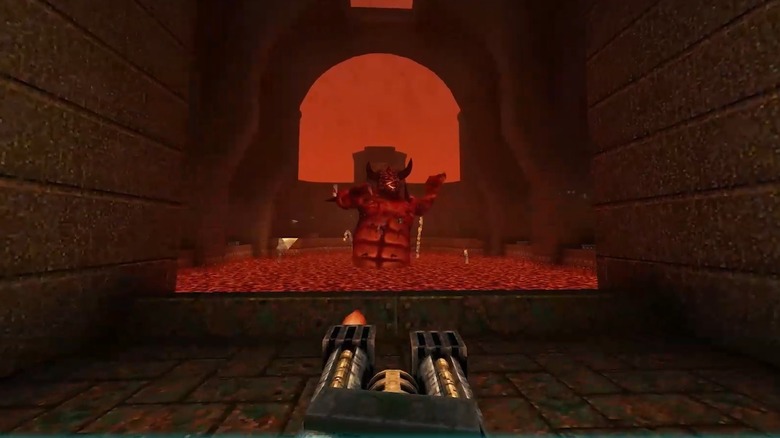 Quake Remaster Gun Devil Guy
