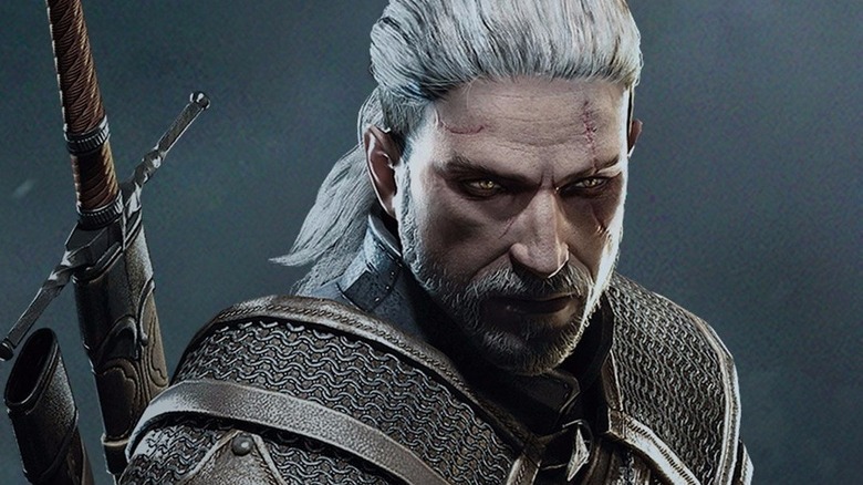 Geralt stares