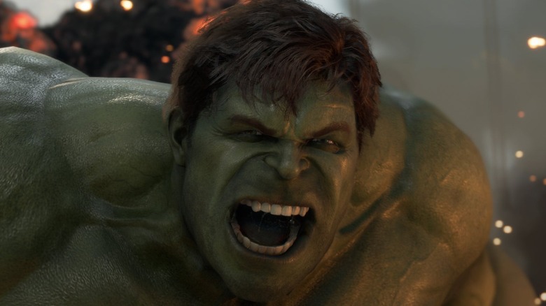 Hulk is angry