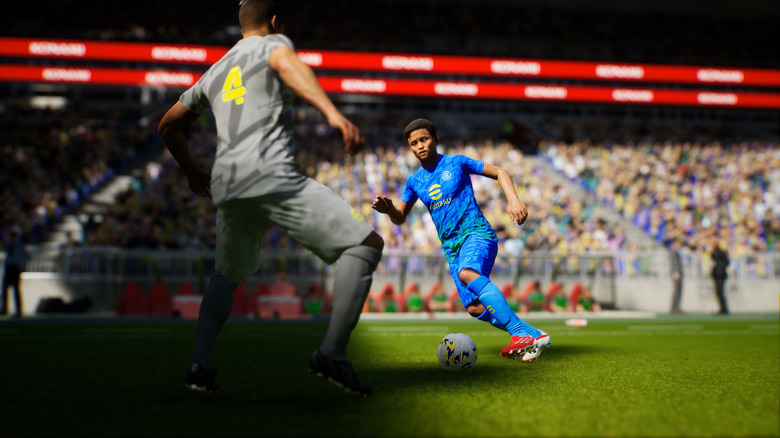 eFootball 2022 gameplay