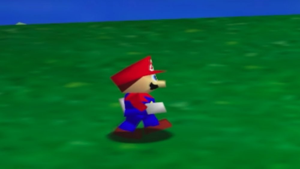 Low-poly Mario