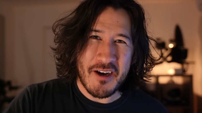 Markiplier talking to camera