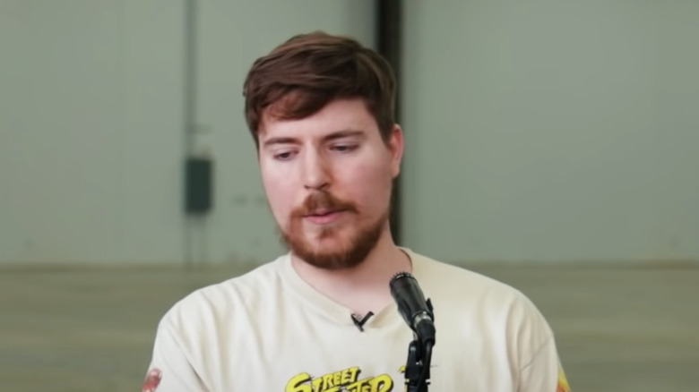 Mr Beast pensive interview