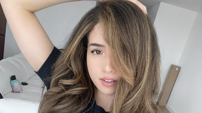 Pokimane Posing Great Hair