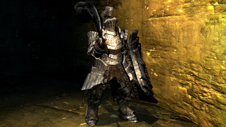 havel standing with his dragon's tooth