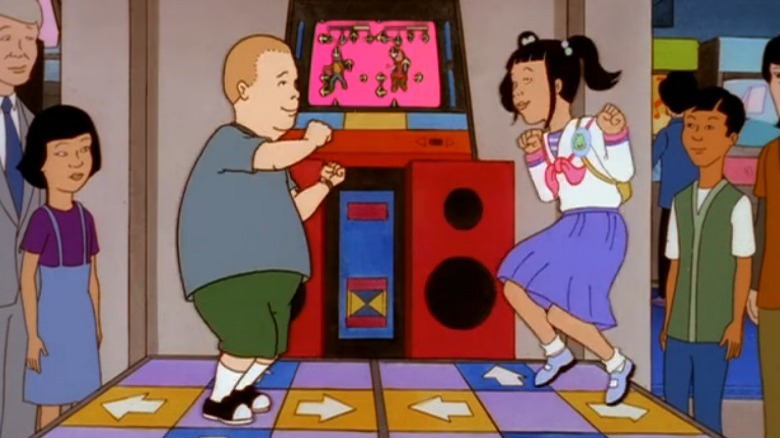 king of the hill returning japanese bobby ddr dance