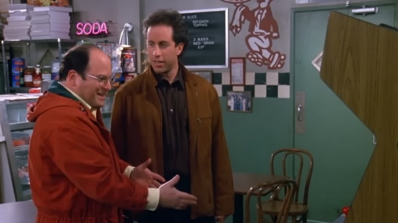 seinfeld george frogger pizza place