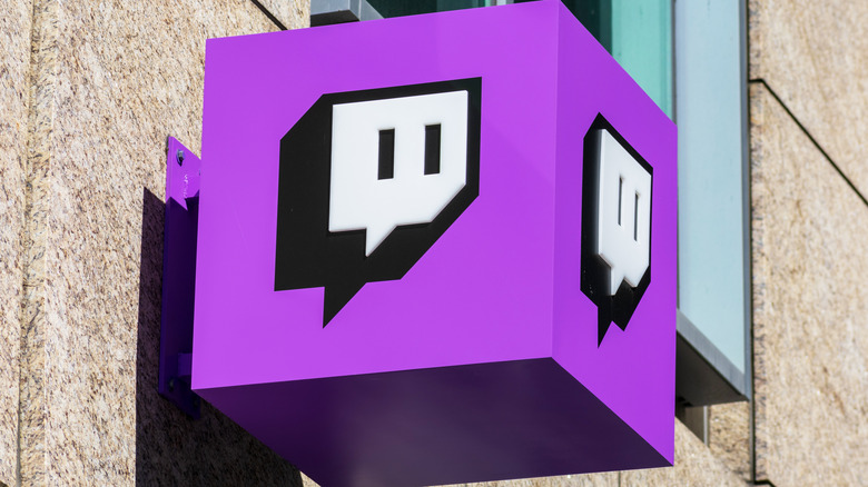 Twitch headquarters sign