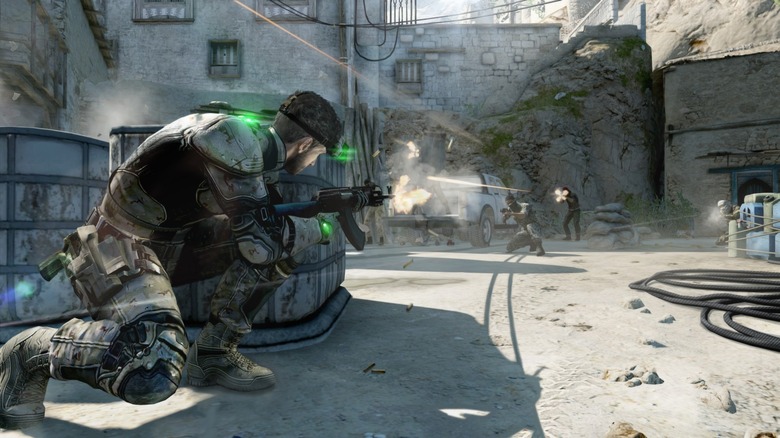 Splinter Cell Sam Fisher combat