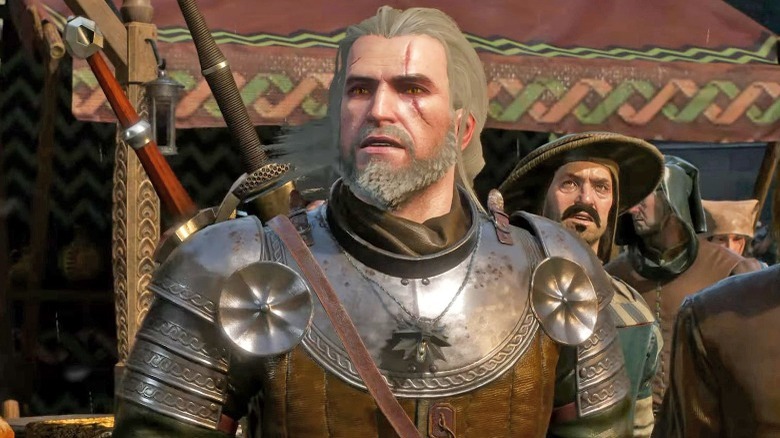 Surprised Geralt