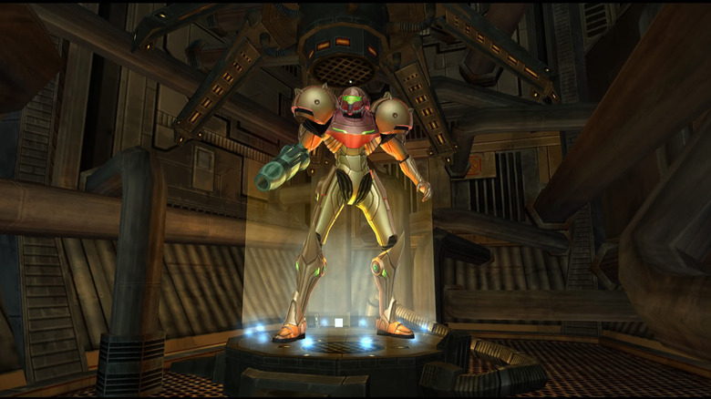 Metroid Prime Samus in Light