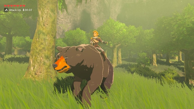 Zelda Breath of the Wild bear