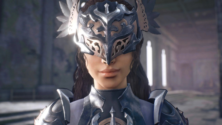 Valkyrie Elysium mysterious woman