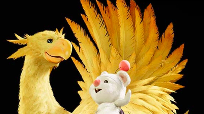 Chocobos from FF7 remake