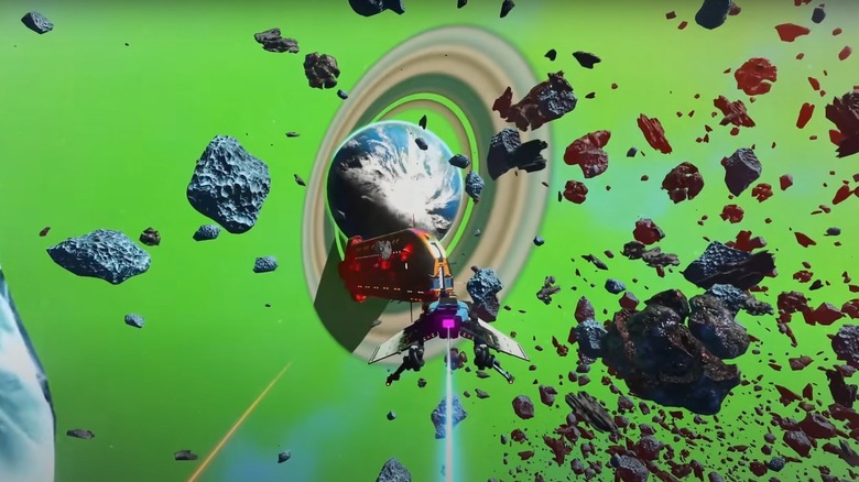 Gameplay from No Man's Sky