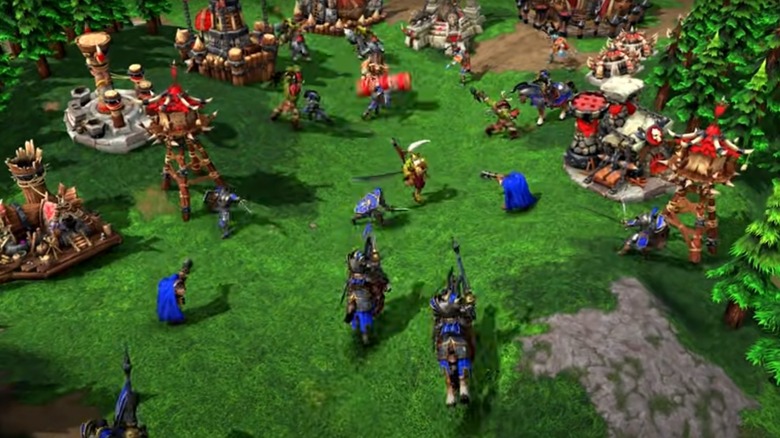 Warcraft 3 battle