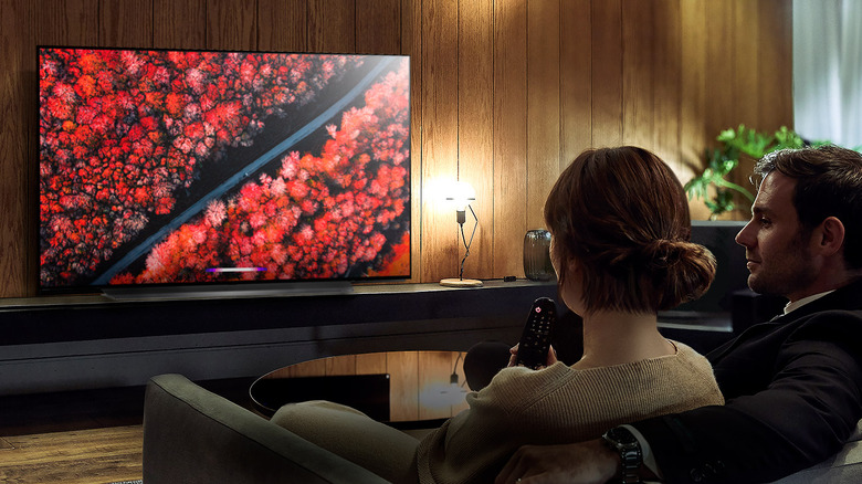 A well-reviewed LG TV