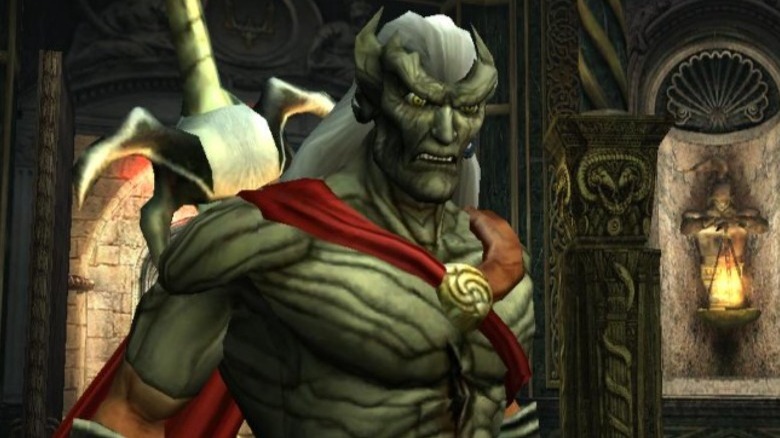 Kain as a vampire in The Legacy of Kain Defiance