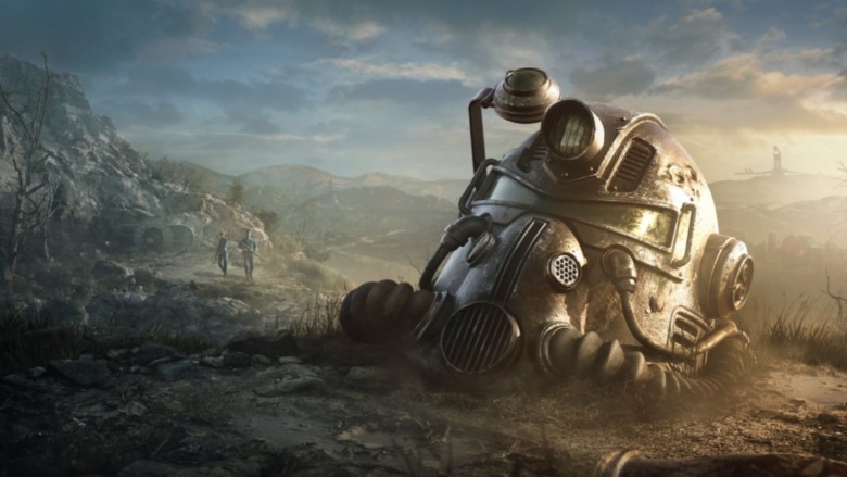 Fallout 76 Helmet Artwork