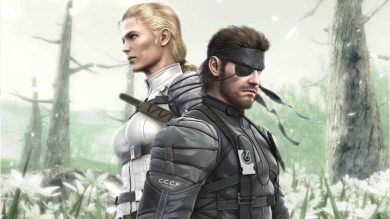 The Boss and Snake promotional art back to back