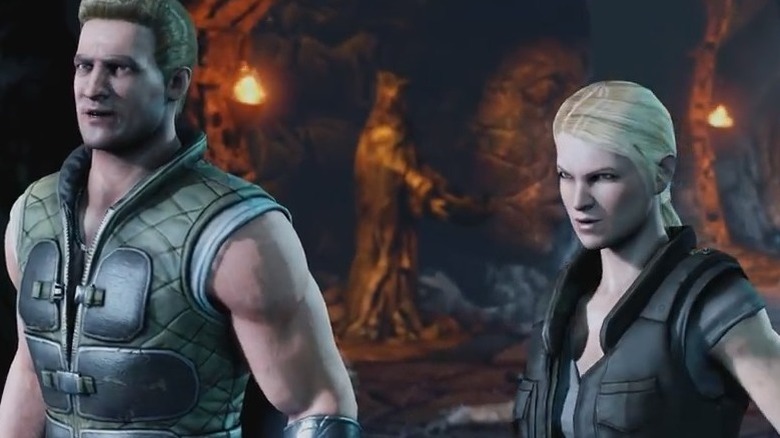 Cassie and Johnny Cage