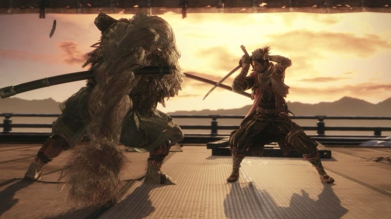 Sekiro fights Owl