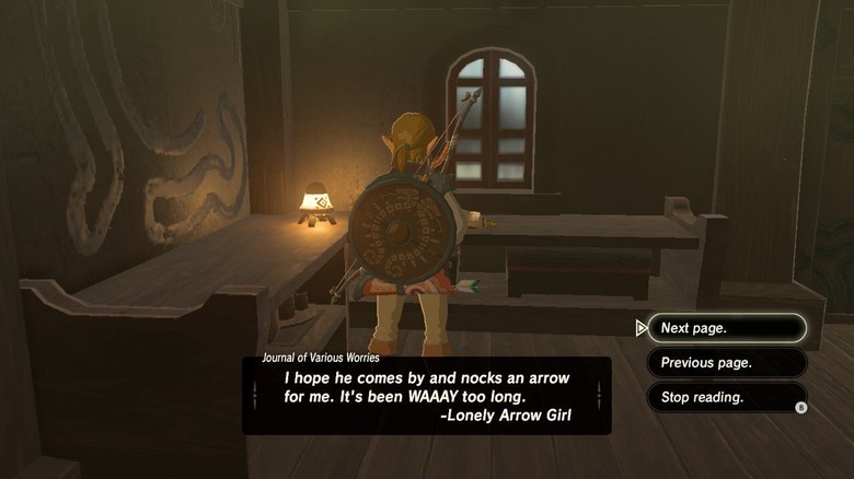 Link in Zelda Breath of the Wild