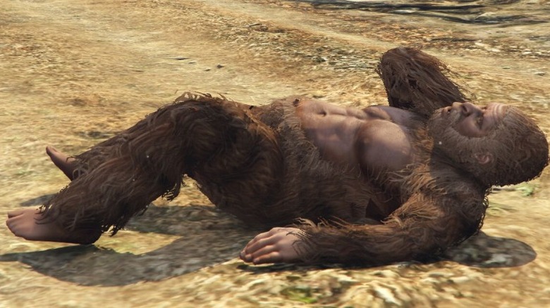 Bigfoot appears in GTA 5