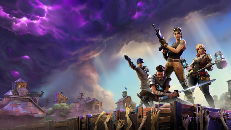 Fortnite: Save the World storm clouds