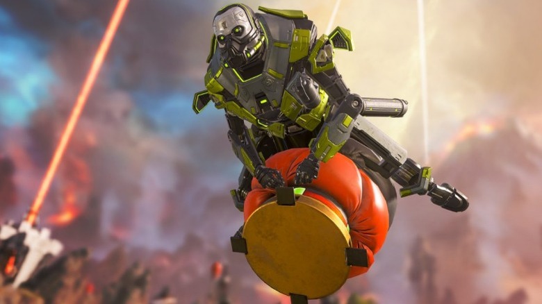 apex legends caustic skydive emote