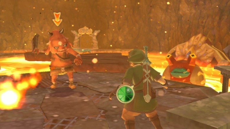 Skyward Sword combat