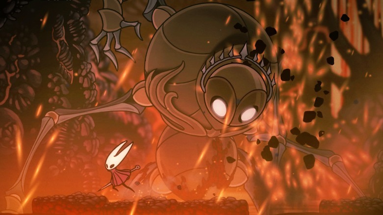 Hollow Knight Hornet and Spider