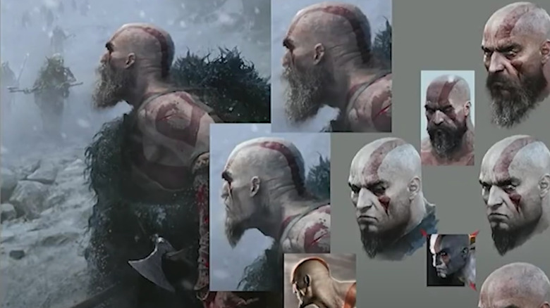 Kratos concept art