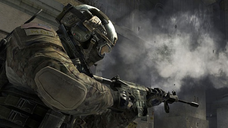 A campaign screenshot from Modern Warfare 3