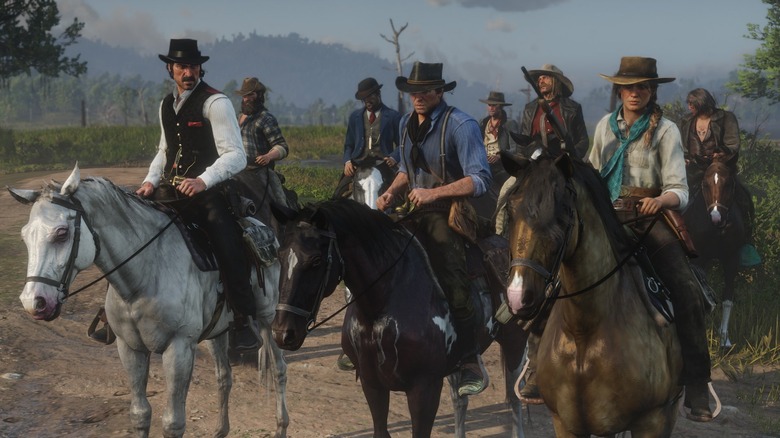 Red Dead Redemption 2 gang horses