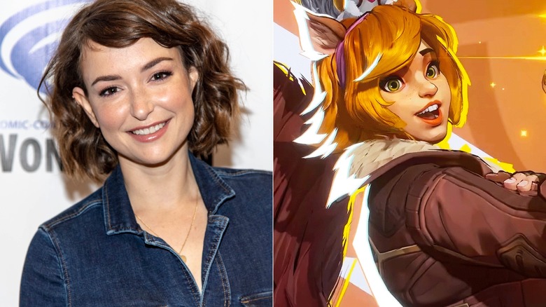 Milana Vayntrub and Squirrel Girl