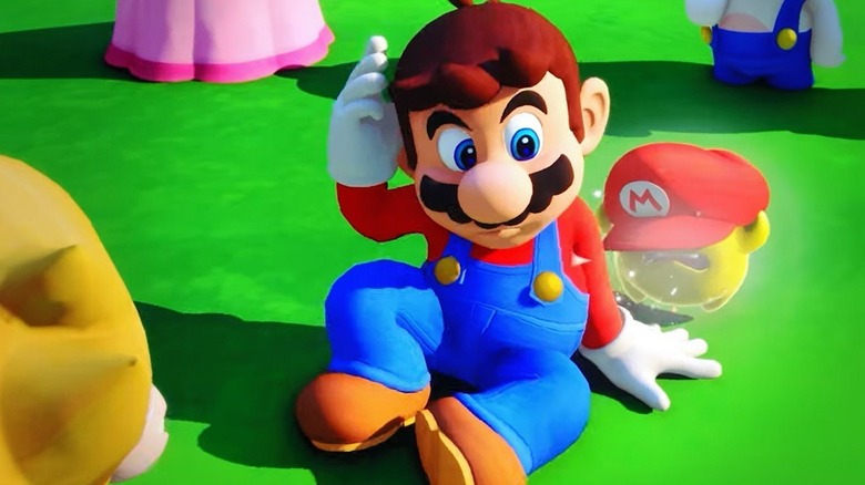 Sparks of Hope Mario without hat