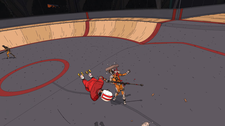 Rollerdrome gameplay