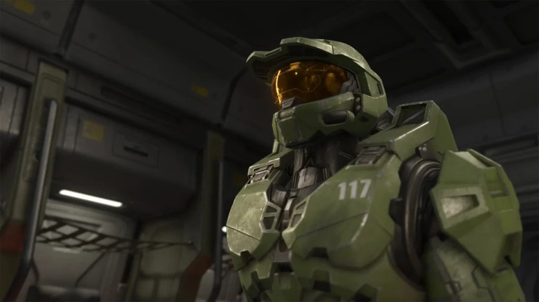 Master Chief with 117 designation on armor