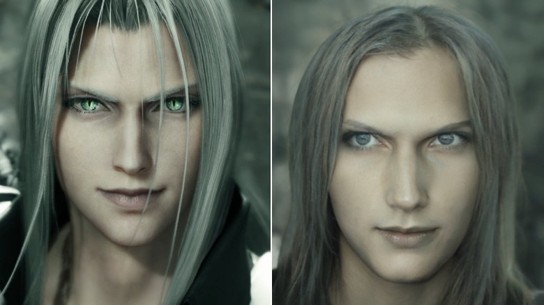 Final Fantasy Sephiroth and AI version