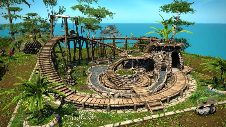 Wooden Island Sanctuary structure