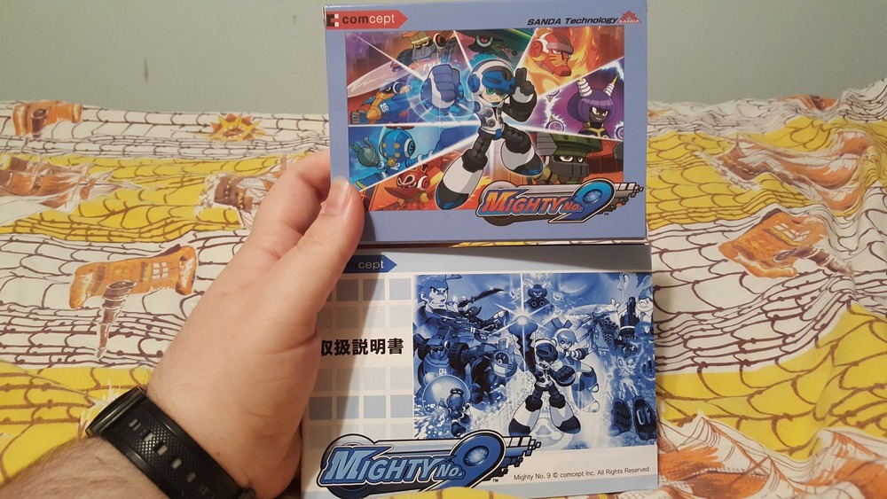 Mighty No. 9 box manual